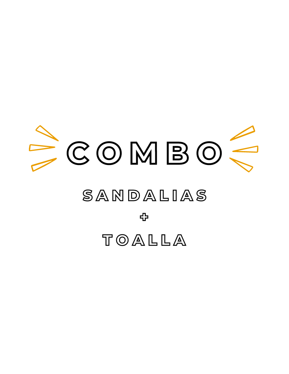 Combo Caribeño Sandalia - Toalla