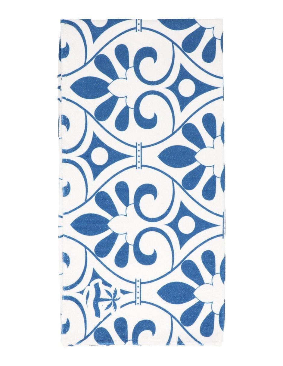 Toalla de Playa Microfibra 140 x 80cm Capri - Tela Suave de Rápido Secado | Compacta Absorbente Ligera | Ideal para Viajes, Deportes, Campamento, Baño - Sandalias Caribeñas
