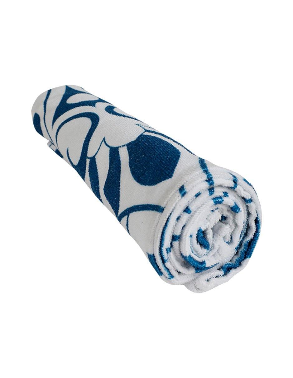Toalla de Playa Microfibra 140 x 80cm Capri - Tela Suave de Rápido Secado | Compacta Absorbente Ligera | Ideal para Viajes, Deportes, Campamento, Baño - Sandalias Caribeñas
