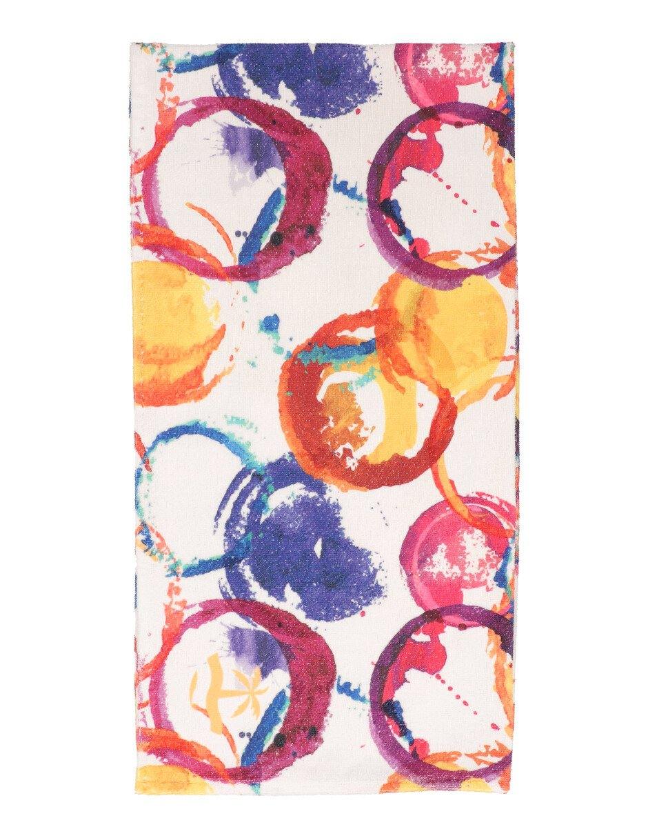 Toalla Microfibra Playa 140x80cm Esferas - Tela Suave de Rápido Secado | Compacta Absorbente Ligera | Ideal para Viajes, Deportes, Campamento, Baño - Sandalias Caribeñas