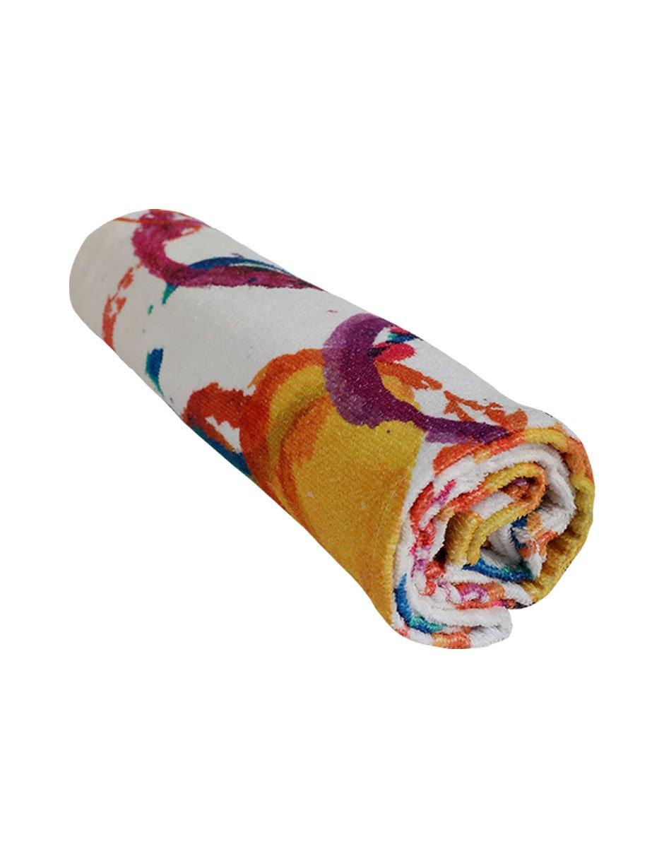 Toalla Microfibra Playa 140x80cm Esferas - Tela Suave de Rápido Secado | Compacta Absorbente Ligera | Ideal para Viajes, Deportes, Campamento, Baño - Sandalias Caribeñas