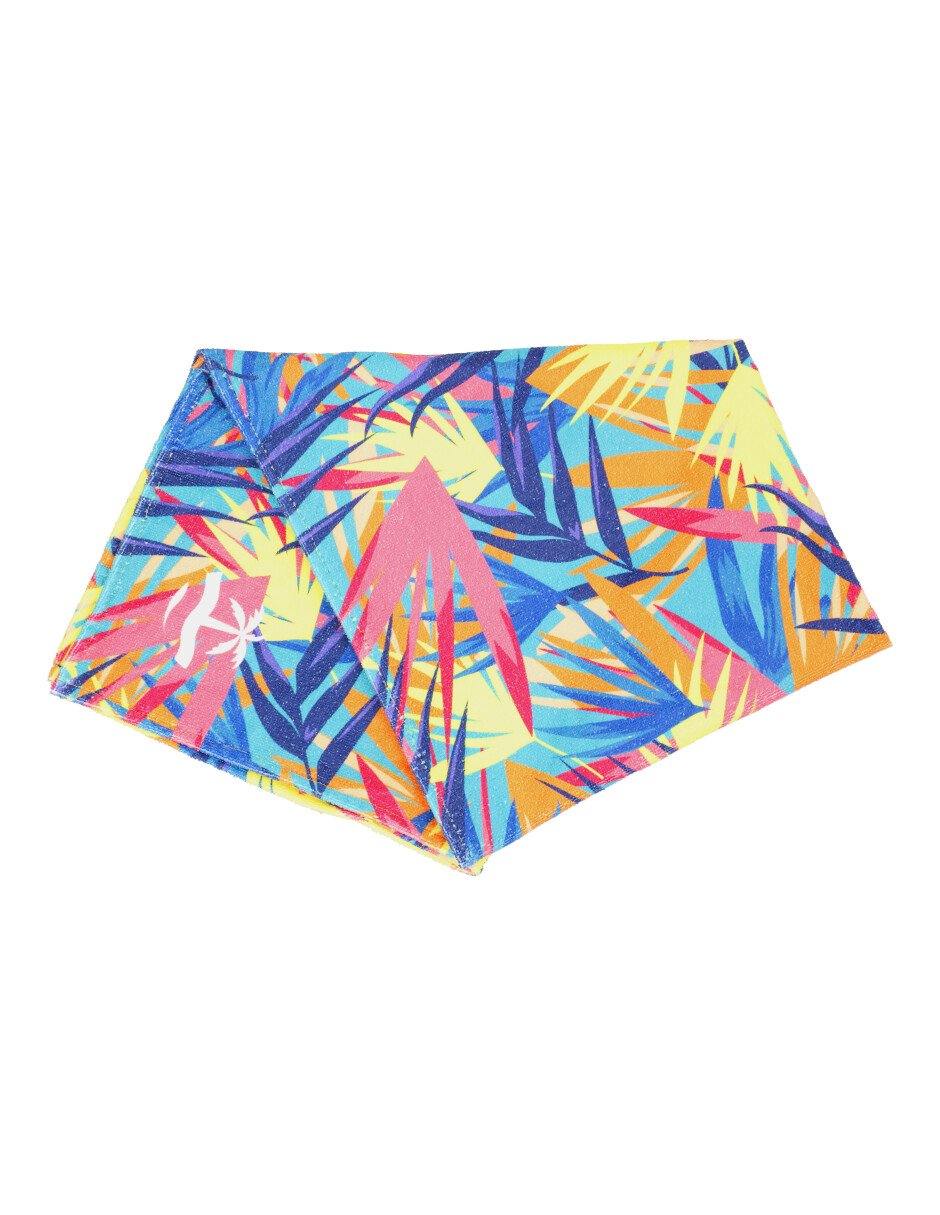 Toalla Microfibra Playa 140x80cm Tropical - Tela Suave de Rápido Secado | Compacta Absorbente Ligera | Ideal para Viajes, Deportes, Campamento, Baño - Sandalias Caribeñas