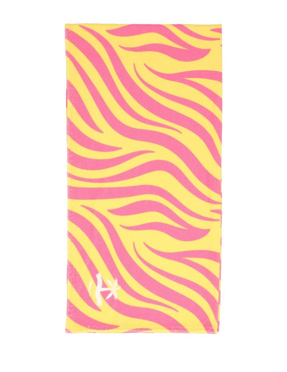 Toalla de Playa Microfibra 140 x 80cm Zoo - Tela Suave de Rápido Secado | Compacta Absorbente Ligera | Ideal para Viajes, Deportes, Campamento, Baño - Sandalias Caribeñas