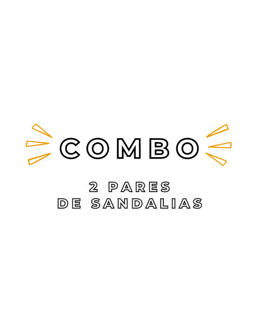 Combo Caribeño 2 Sandalias