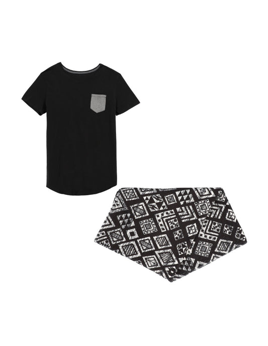Combo Caribeño Playera - Toalla Sandalias Caribeñas