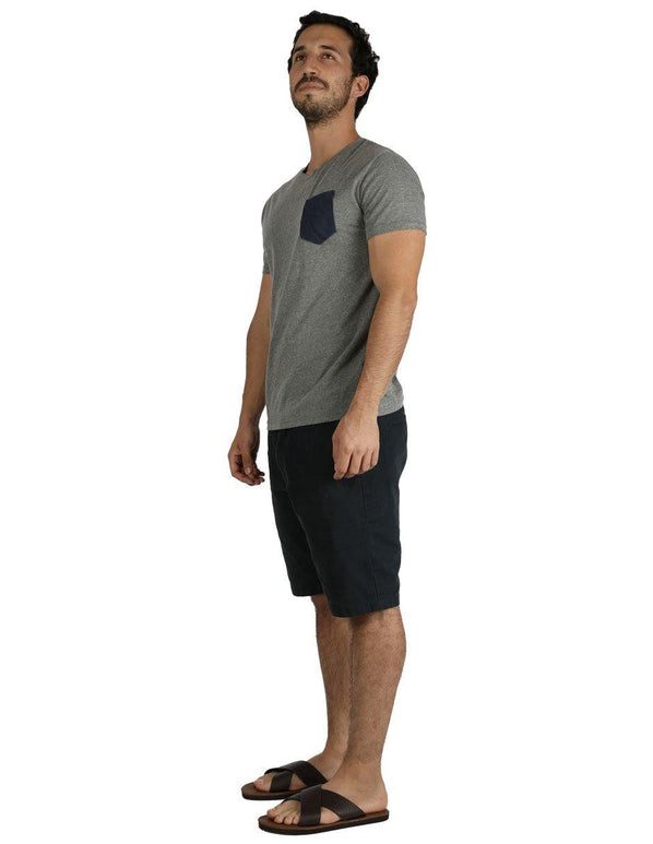 Sandalias Caribeñas Playera Gris Obscuro