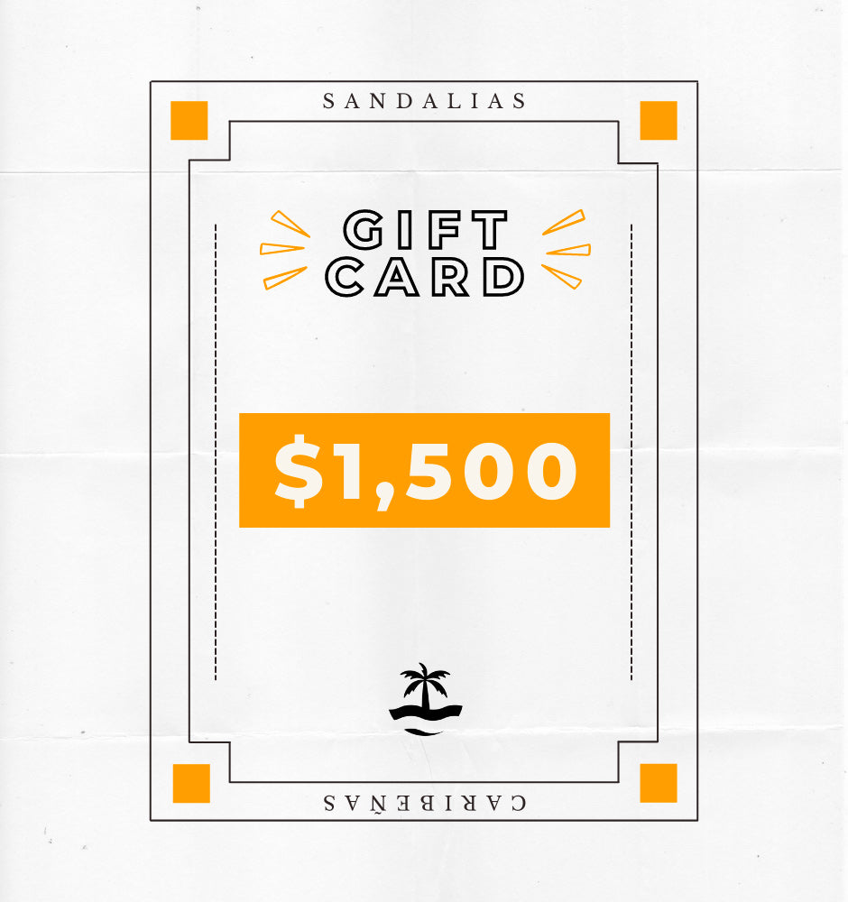 Tarjeta de Regalo Sandalias Caribeñas