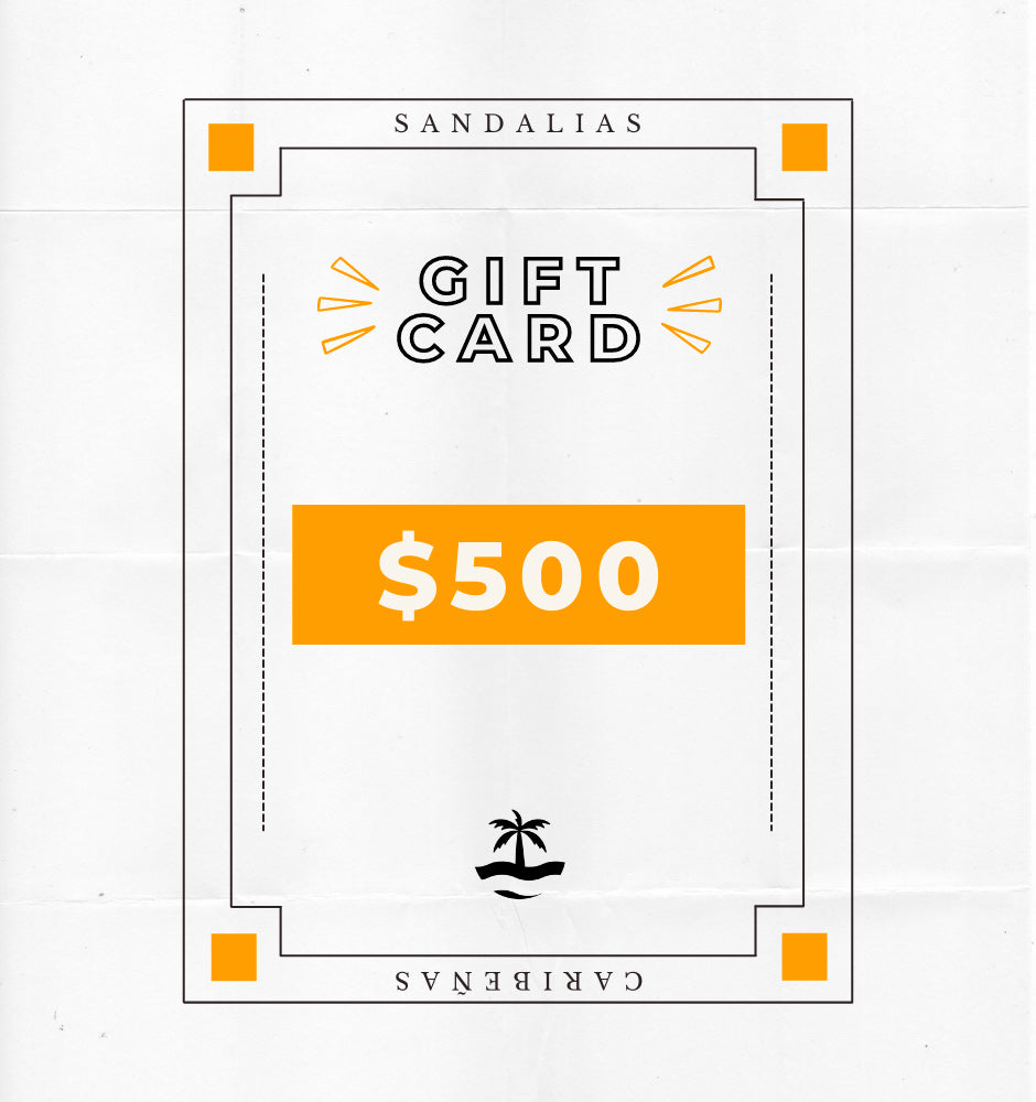 Tarjeta de Regalo Sandalias Caribeñas