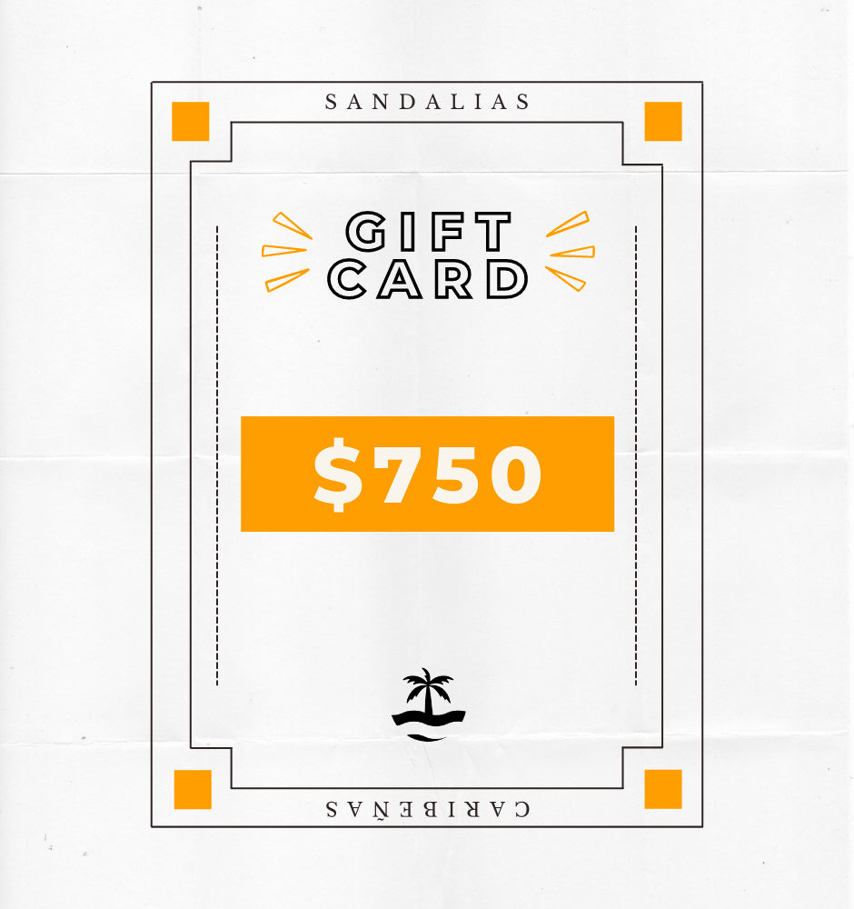 Tarjeta de Regalo Sandalias Caribeñas