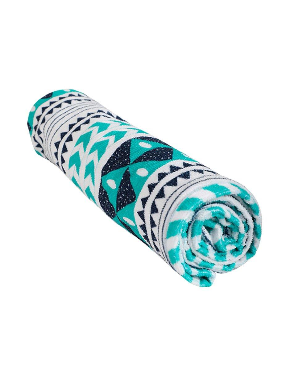 Toalla Microfibra Playa 140x80cm Escora - Tela Suave de Rápido Secado | Compacta Absorbente Ligera | Ideal para Viajes, Deportes, Campamento, Baño - Sandalias Caribeñas